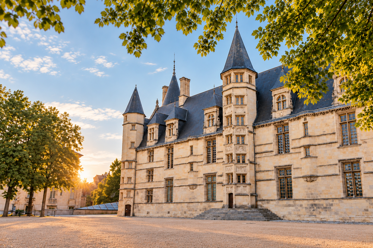 Architecture preservee au format paysage